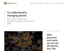 Tablet Screenshot of devseed.com